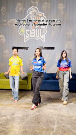 Kaashvi Hiranandani Instagram - tag your friends 🫂 which team do you support? 🏏 

.
.
.
.
.
#IPL #S8UL #cricket #mumbaiindians #viratkohli #rcb #csk #dhoni #fyp #reelsindia #explorepage