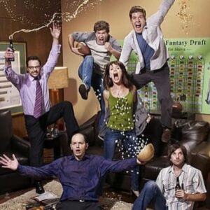 Katie Aselton Instagram - I cannot believe it's been 15 years since THE LEAGUE premiered... that's worthy of a shiva blast, I think! I loved this cast and getting to play the way we did... there will never be another job like it. happy birthday to us, the ultimate shit sippers.