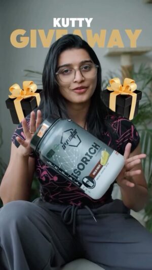 Kaviya Ravichandran Instagram - 🎁Giveaway for 1M🥰🎉

Winners will be announced on Oct 6th✌️

If you’re planning to buy protein, shop at @avvatarindia. Use code : KAVYASUHA for additional discount.

#giveaway #kavyasuha