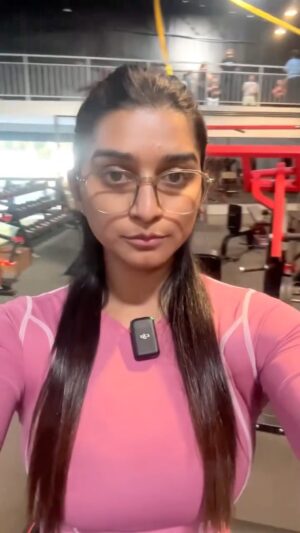 Kaviya Ravichandran Instagram - Just main character energy ✨

#gym #fit #workout #fitnessmodel