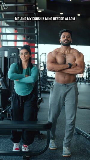 Kaviya Ravichandran Instagram - That hurts , doesn’t it 🥲🥹

Stay strong 💪 

#gym #funny