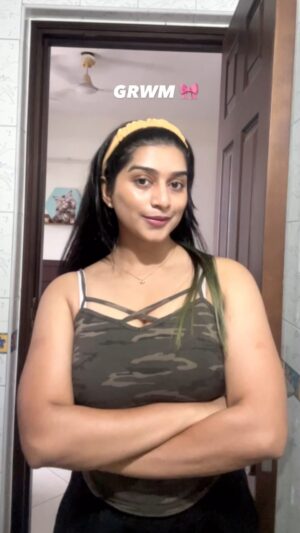 Kaviya Ravichandran Instagram - GRWM 🎀

#GRWM #kavyasuha