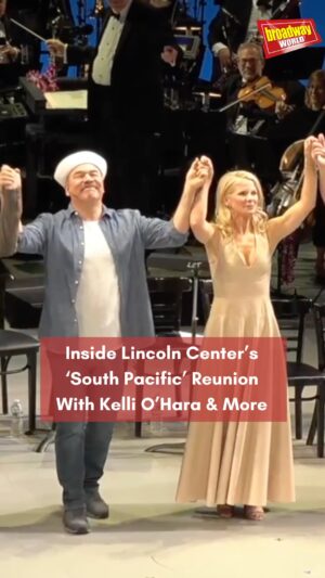 Kelli O'Hara Instagram - Monday was “Some Enchanted Evening” at @lctheater as the cast of the 2008 revival of South Pacific reunited for a one-night-only concert. Watch @kelliohara, Paulo Szot, @matthewmorrison, and more discuss the concert at the link in our bio!