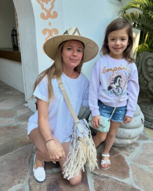 Kelly Noonan Instagram - What a beautiful and extraordinary wedding weekend celebrating Mark and Alex 🤍 The weather was perfect, the people were amazing, and Alex’s wedding dress was the most stunning ever. Only to be outshined by both of their hearts. Highlight was the profound Temescal ceremony 🔥 with Alex and 9 of her besties. Scroll for snaps of mostly Riley and all her precocious and preciousness 🤣