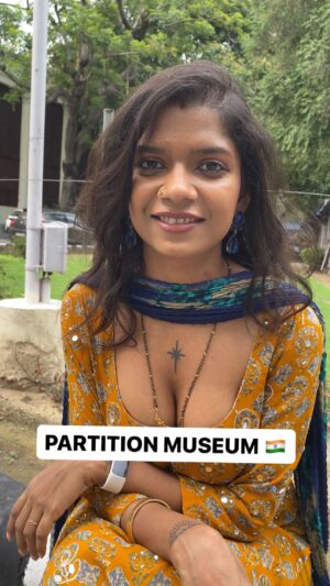 Khyati Shree Instagram - This museum was inaugurated in May last year and this is the second museum on Partition in India. A number of displays have been donated by survivors of Partition for example, a cheque book that a man carried from Lahore as a refugee to India but he couldn’t withdraw his money in Indian banks, similarly other articles that refugees carried e.g: trunks, locks, jewellery, dupattas, vessels, wedding pictures etc, are all on display. Going through the museum one understands how sudden and shocking it was for millions of families who were uprooted from their lands in a matter of days. It was also very interesting to understand how demographics of Delhi changed post partition, what new colonies came up, where refugee camps were set up, how these refugee communities rebuild themselves from scratch. This museum is inside the beautiful Ambedkar University campus, and metro would be the best route to take as its in Old Delhi and the area is prone to traffic. Exit from Gate No. 7 of Kashmere Gate Metro Station and reach Gate No. 1 of Ambedkar University via a 2 minute auto ride. Its a new museum and is still expanding, people who do not enjoy reading too much should know that there is a lot of text and information to read in this museum, for example news articles, stories, interviews, context and background of every display is quite detailed. Entry is absolutely free of cost, from 10 AM to 5 PM.