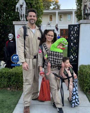 Kimberly Daugherty Instagram - Brought back the #ghostbusters at the request of our 3 year old! Hope everyone had a great Halloween! 🎃