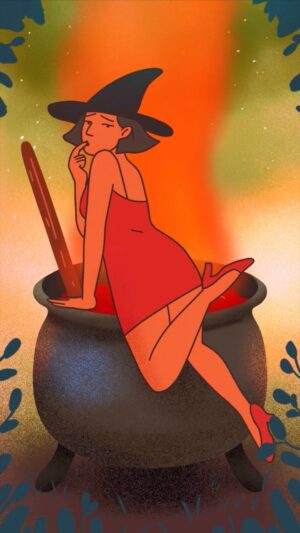 Laura White Instagram - Spooky season is upon us 👻
.
.
#animation #compilation #loop #framebyframe #illustration #procreate #art #halloween