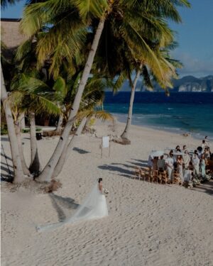Mara Lopez Instagram - Mara and Chandler's beautiful wedding in Pangulasian Island 💕 I am the happiest person in the world celebrating this important milestone in your lives! I love you both dearly @maralopezy & @thechandalier! 

Photos by @jajasamaniego ✨
#ChandlerGetsMarad