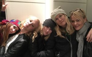 Marguerite MacIntyre Instagram - Happy Birthday to the one in the center, @liztigelaar!!! No one makes, strives for, and manifests life as thrillingly as you do. I’ve always loved this pic and here we are at election time again so the memory of that Washington trip feels apt. But really, it’s emblematic of you, at the center, drawing everyone in with your hilarious, brilliant, wonderful self. Happy Birthday, Best Girl Ever!! Love you so much!! ❤️❤️❤️