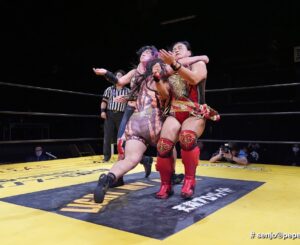 Meiko Satomura Instagram - 12月15日、天龍プロジェクト新木場大会、応援ありがとうございました。
天龍源一郎さんに久しぶりにお会いでき、試合を見ていただきながら解説もしていただきました。
天龍さんは偉大です‼️
2015年11月15日、天龍さんの引退試合（両国国技館）に参戦させていただいたこと、その御恩が忘れられません。
恥じないプロレス道を最後まで突き進みます。

この仙女純血タッグもこの日だけの特別‼️
配信で是非見てください🎥
『LIGHT MY FIRE』Vol.8
日時：12月15日(日)
会場：東京・新木場1stRING

tiget.net/events/365727
⚠️配信視聴
tenryuproject.zaiko.io/item/368552
実況:鈴木健
解説:天龍源一郎

#SENJO #tenryu_pj 
 ※画像の無断転載・無断使用を固く禁じます。