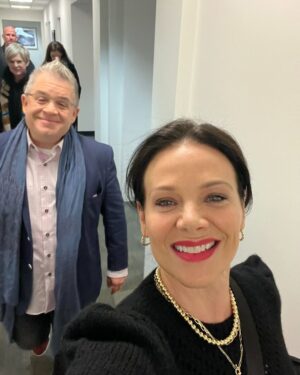 Meredith Salenger Instagram - Happy 7 year anniversary @pattonoswalt!!!! What a happy, beautiful life, full of adventure and kindness and service and support and love and all good things. You and Alice light up my life. Forever and always… right down the line. 💖