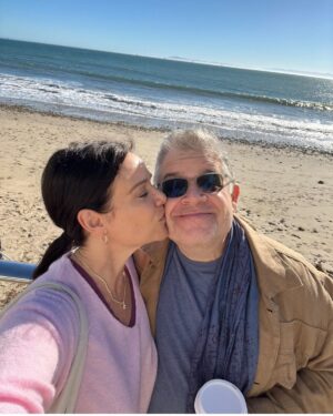 Meredith Salenger Instagram - Happy 7 year anniversary @pattonoswalt!!!! What a happy, beautiful life, full of adventure and kindness and service and support and love and all good things. You and Alice light up my life. Forever and always… right down the line. 💖