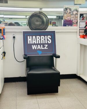 Michaela Angela Davis Instagram - In this historic Black womans moment. at a historic Black womans space -Clyburn’s Beauty Salon-I am so proud to have worked alongside the Sumter Democratic Party - a strong dedicated community - a microcosm of the Harris/Walz Campaign - one to be proud of - the service   sacrifice of Black women for this Democracy has been the greatest American story still in progress, still being written #HarrisWalz #madampresident #WinWithBlackWomen #SumterDemParty #sumtercrownactcoalition