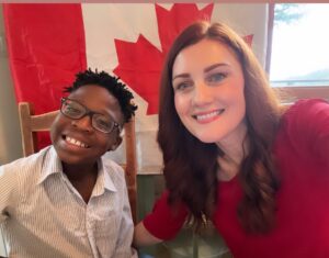 Michelle Harrison Instagram - Today was a special day! Pokane and i both became Canadian citizens together. ❤️ Thank you Canada for welcoming us into your country and giving us a home. 

And a huge heartfelt thank you to @akaybeeyvr who worked tirelessly for us to make this happen. I'm forever grateful for you! 🇨🇦🫶🏻