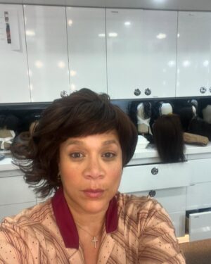 Michole Briana White Instagram - In hair and makeup. Sorting out the look for Season 3. 😍💄💋💇🏽‍♀️How’d we do? #flashbackfriday #bmf #bmfhair #bmfmakeup @bmfhairdepartment @bmfmakeupdepartment