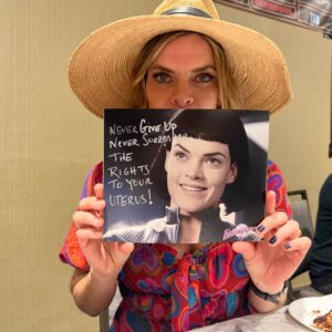 Missi Pyle Instagram - Dear young beautiful bffs! Please please please please please PLEASE Vote. It’s your right. It’s your body. Dont let anyone tell you they have a better idea how to take care of it than YOU. YOU HAVE EVERYTHING YOU NEED INSIDE YOU. In the stillness of your mind and heart are all the answers you need. I LOVE YOU!!! #NeverGiveUpNeverSurrenderTheRightsToYourUterus