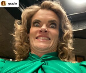Missi Pyle Instagram - This human is so funny,  beautiful,  brilliant and talented!!! it’s almost unreal- she’s like the queen of the magical unicorn fairy mermaid princesses and crystal dragons. She is the real mother of dragons. And I GOT TO PLAY HER MOM! thank you @thejustinnoble for hiring me. I had the best time EVER! Love you @gracie Lawrence! OH AND SHE SINGS LIKE AN ANGEL. These are some pictures of us. Please check out the latest episode of @thesexlivesofcollegegirls on @streamonmax to enjoy our shenanigans!
