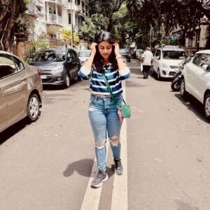 Mithra Kasthurirangan Instagram - Mumbai dump ❤️ city for the month of august🤩 #12months12differentcities #2024goals