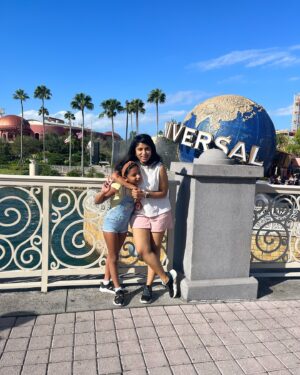 Mithra Kasthurirangan Instagram - Day 1 at Universal Studios! 🤩🤩My inner child is truly in her happy place.❤️❤️