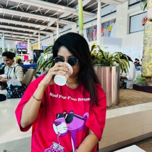 Mithra Kasthurirangan Instagram - Mumbai dump ❤️ city for the month of august🤩 #12months12differentcities #2024goals