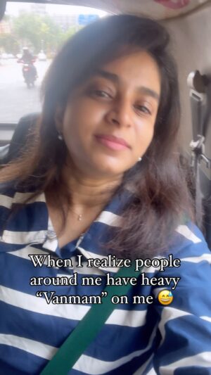 Mithra Kasthurirangan Instagram - Facts about me part 4 😂😂 full Vesham ba 😅 vanmam at its purest 😂