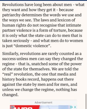 Mona Eltahawy Instagram - I wrote this for The Guardian, with love and solid for all our revolutions and freedom struggles 💜✊🏽❤️