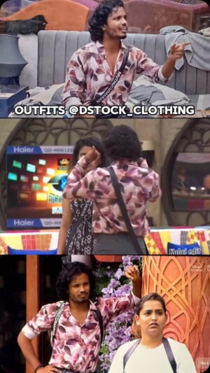 Muthukumaran Jegatheesan Instagram - Looking good 🩷 @naan_muthukumaran 
Outfits from 💥@dstock_clothing 
#biggboss8 #tamil #vijaytv #biggbosstamil #biggboss 
@offer_house 

We Make You Feel Comfort👔

For Online Orders-📞
7418181999 Or Mail Us :📨

dstockiconic2021@gmail.com
Visit store for more collections & info

4, Vathiyar Thottam Main Road, Kodambakkam,
Chennai-600024