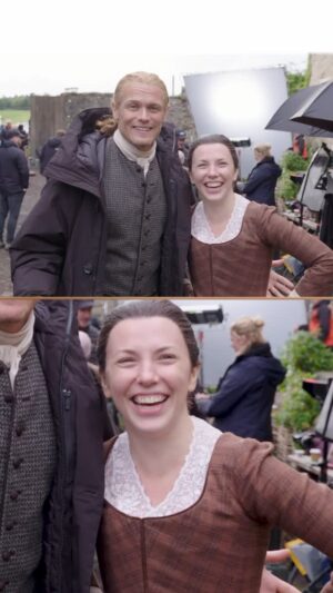 Nell Hudson Instagram - A Fraser family reunion at Lallybroch sounds like a dream, but the cast really lived it! #Outlander