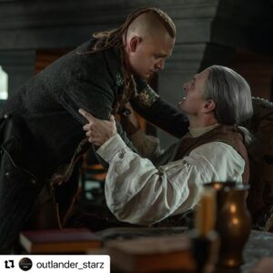 Nell Hudson Instagram - REPOST @outlander_starz the droughtlander is finally over 😭🎉 enjoy 🥃🔥