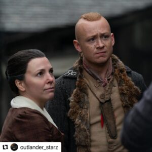Nell Hudson Instagram - REPOST @outlander_starz the droughtlander is finally over 😭🎉 enjoy 🥃🔥