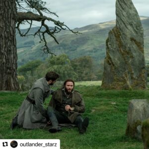 Nell Hudson Instagram - REPOST @outlander_starz the droughtlander is finally over 😭🎉 enjoy 🥃🔥