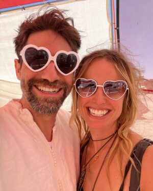Nikki King Instagram - Who did it better? A parade of lovers 💫#burningman 🔥 💜