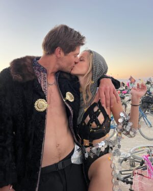 Nikki King Instagram - Who did it better? A parade of lovers 💫#burningman 🔥 💜