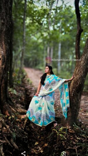 Nila Nambia Instagram - A walk where elegance meets wilderness." 🌿✨ 
@nilanambiarpersonal