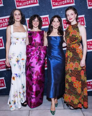 Ophelia Lovibond Instagram - Opening Night on Broadway of @hillsofcalibway! ❤️ It is literally a dream come true to be performing on Broadway and I feel very grateful it’s alongside these wonderful women in such a beautiful play. “A relentlessly entertaining new play, sharply directed and vividly performed.” @nytimes #broadwaybaby #thehillsofcalifornia #nyctheatre #openingnight #🎭 #jezbutterworth #sammendes #blackpool