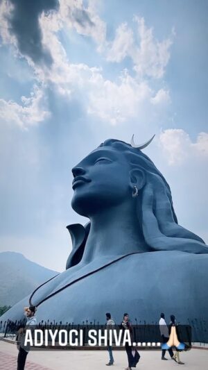 Palak Singh Instagram - आप भी दर्शन करलीजिए ।
ADIYOGI SHIVA🙏🏻❤️

#shiva #adiyogi #adiyogishiva #coimbatore #coimbatorediaries #tamilnadu #reels #reelsinstagram #reelitfeelit #travel #work