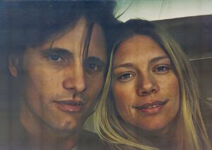 Peta Wilson Instagram - a talented kind gentle soul  such a gentlemen, my 2nd film. - girl on the motorbike. Vanishing point remake