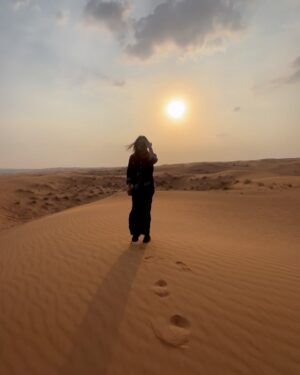 Pooja Shanka Instagram - Wanderlust and desert dust 🐪