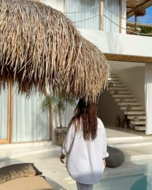 Priyanka Arya Instagram - @casaulubali  Waking up to peaceful mornings, lush greenery, and the sounds of nature in this Bali villa. Every detail here feels like it’s made for pure relaxation—a true slice of paradise. 🌿✨ 

#BaliVilla #IslandRetreat #BaliLife 

Bali | Indonesia | travel influencer | travel and leisure | Indian travel influencer