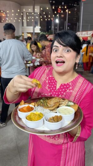 Priyanka Tiwari Instagram - Ram Mandir Celebration 🙏
.
#ayodhyarammandir🚩 #jaishreeram #celebration #food