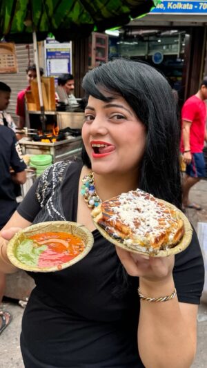 Priyanka Tiwari Instagram - Travelled 1900km for Bombay Sandwich 🥵
.
#food #foodporn #reelitfeelit #fyp