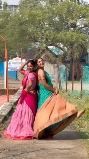 RK Dhanusha Instagram - Nikitha X Janani❤️🥳

VC @ajith_unique ✨
