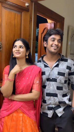 RK Dhanusha Instagram - ❤️😝

@aakarshasunil sorry ka manichuru🤣😂