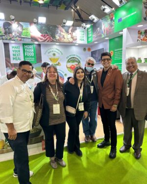 Rakhee Vaswani Instagram - Day 1 at @sialindia was a blast!😍 Masterclasses by Chef @chefajaychopra @sambhavijoshi & @ashish_1450  showcasing incredible flavors and techniques🫶🏻Met the Ambassador and Vice Minister of Estonia, and explored 10 unique Estonian products. What a day! 😍

@visitestonia @estinindia @estonianworld @team.estonia 

(SIAL India, Day 1, Masterclass, Chef Ajay Chopra, Chef Sambhavi, Estonian products, Ambassador, Vice Minister of Estonia, Chef Ashish, Moong Dal Halwa Crumble, Unox oven, flavors, techniques)

#chefrakheevaswani #SIALIndia #Day1 #Masterclass #ChefAjayChopra #ChefSambhavi #EstonianFlavors #EstonianProducts #Ambassador #ViceMinister #ChefAshish #MoongDalHalwaCrumble #UnoxOven #CulinaryExcellence #FoodInnovation #gastronomy