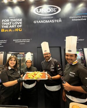 Rakhee Vaswani Instagram - Day 1 at Bakery Biz’24 was a total vibe! 🔥 Live demos in @unoxovens were lit, and my 2 masterclasses? Absolute slay👩‍🍳✨

Who’s pulling up today? Let me know in the comments—don’t miss the action! 💯

#chefrakheevaswani #unox #unoxovens
#unoxindia #explorepage #masterclass #bakerybiz #bakerybiz2024 #explore #fyp #fyp #jioworldconventioncentre #day1 #dump 

@unoxlounge.mumbai @unox_india @ranjeevksinha
@jioworldconventioncentre @hrulichan
@nrastogi07 @chefadil_unoxindia @bakeryandhorecabusiness @unoxmiddleeast @palateculinary
