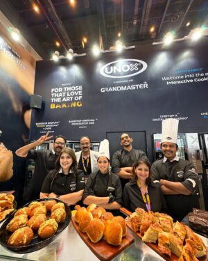 Rakhee Vaswani Instagram - Day 3 at @bakeryandhorecabusiness was a wrap! 😍 The masterclass on Gourmet Loaded Cookies at @unoxlounge.mumbai was a perfect finale, and all the demos went seamlessly🩷

The event was a fantastic experience three days filled with learning, creativity, and excitement😍Grateful for everyone who joined and made it memorable!🥰

#chefrakheevaswani #palateculinarystudio #palateculinaryacademy #trendingreels #bakerybiz2024 #unoxoven #unoxindia #reelsinstagram #explorepage #explore #fyp シ #fyp #chefs #chefslife #exhibition #jioconventioncentre #BakeryBiz #UnoxBooth 

@jioworldconventioncentre @ranjeevksinha @sivanandharikrishnaperumal @unox_india @unoxlounge.mumbai @unoxovens @chefadil_unoxindia @hruiichan @bakeryandhorecabusiness @nrastogi07