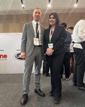 Rakhee Vaswani Instagram - Day 1 at @sialindia was a blast!😍 Masterclasses by Chef @chefajaychopra @sambhavijoshi & @ashish_1450  showcasing incredible flavors and techniques🫶🏻Met the Ambassador and Vice Minister of Estonia, and explored 10 unique Estonian products. What a day! 😍

@visitestonia @estinindia @estonianworld @team.estonia 

(SIAL India, Day 1, Masterclass, Chef Ajay Chopra, Chef Sambhavi, Estonian products, Ambassador, Vice Minister of Estonia, Chef Ashish, Moong Dal Halwa Crumble, Unox oven, flavors, techniques)

#chefrakheevaswani #SIALIndia #Day1 #Masterclass #ChefAjayChopra #ChefSambhavi #EstonianFlavors #EstonianProducts #Ambassador #ViceMinister #ChefAshish #MoongDalHalwaCrumble #UnoxOven #CulinaryExcellence #FoodInnovation #gastronomy
