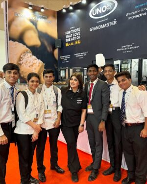 Rakhee Vaswani Instagram - Day 1 at Bakery Biz’24 was a total vibe! 🔥 Live demos in @unoxovens were lit, and my 2 masterclasses? Absolute slay👩‍🍳✨

Who’s pulling up today? Let me know in the comments—don’t miss the action! 💯

#chefrakheevaswani #unox #unoxovens
#unoxindia #explorepage #masterclass #bakerybiz #bakerybiz2024 #explore #fyp #fyp #jioworldconventioncentre #day1 #dump 

@unoxlounge.mumbai @unox_india @ranjeevksinha
@jioworldconventioncentre @hrulichan
@nrastogi07 @chefadil_unoxindia @bakeryandhorecabusiness @unoxmiddleeast @palateculinary