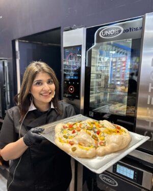 Rakhee Vaswani Instagram - Day 3 at @bakeryandhorecabusiness was a wrap! 😍 The masterclass on Gourmet Loaded Cookies at @unoxlounge.mumbai was a perfect finale, and all the demos went seamlessly🩷

The event was a fantastic experience three days filled with learning, creativity, and excitement😍Grateful for everyone who joined and made it memorable!🥰

#chefrakheevaswani #palateculinarystudio #palateculinaryacademy #trendingreels #bakerybiz2024 #unoxoven #unoxindia #reelsinstagram #explorepage #explore #fyp シ #fyp #chefs #chefslife #exhibition #jioconventioncentre #BakeryBiz #UnoxBooth 

@jioworldconventioncentre @ranjeevksinha @sivanandharikrishnaperumal @unox_india @unoxlounge.mumbai @unoxovens @chefadil_unoxindia @hruiichan @bakeryandhorecabusiness @nrastogi07