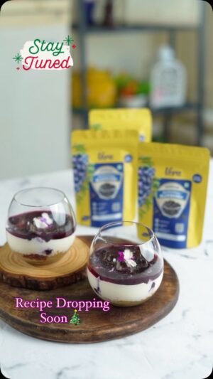 Rakhee Vaswani Instagram - Christmas vibes are in full swing, and I can’t wait to share my special Blueberry Cheesecake recipe with you all! 🎄💙 Made with my favorite @vera_berries MicroDried Blueberries, this recipe is a perfect balance of flavor and festive cheer😍

Stay tuned for the recipe✨don’t forget to stock up on @vera_berries microdried blueberry packets from Amazon they’re a game-changer for your holiday treats!😍

(Christmas, Blueberry Cheesecake, Vera MicroDried Blueberries, Festive Recipes, Holiday Baking, Amazon, Dessert, Special Recipe, Stock Up, Holiday Treats, christmas recipe)

#chefrakheevaswani #palateculinarystudio #palateculinaryacademy #vera #blueberry #blueberries #ChristmasRecipes #BlueberryCheesecake #VeraMicroDriedBlueberries #HolidayBaking #FestiveDesserts #BakingWithLove #ChristmasTreats #ShopOnAmazon #DessertGoals #holidaymagic #christmas #christmasiscoming